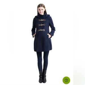 Kimi and Kai Navy Toggle Coat